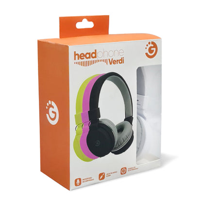 GOLDTECH VERDI WIRED HEADBAND HEADSET